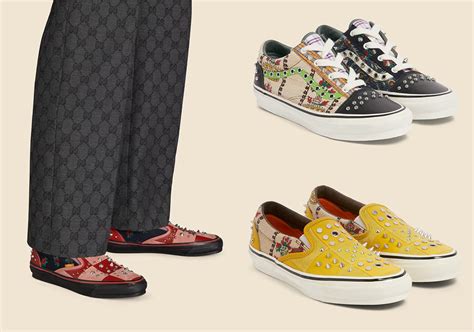 gucci vans style shoes|Vans special editions.